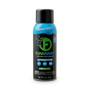FunkAway Automotive Full-Release Odor Blaster Aerosol Spray, 2 oz. Extreme Odor Eliminator. 1 Use