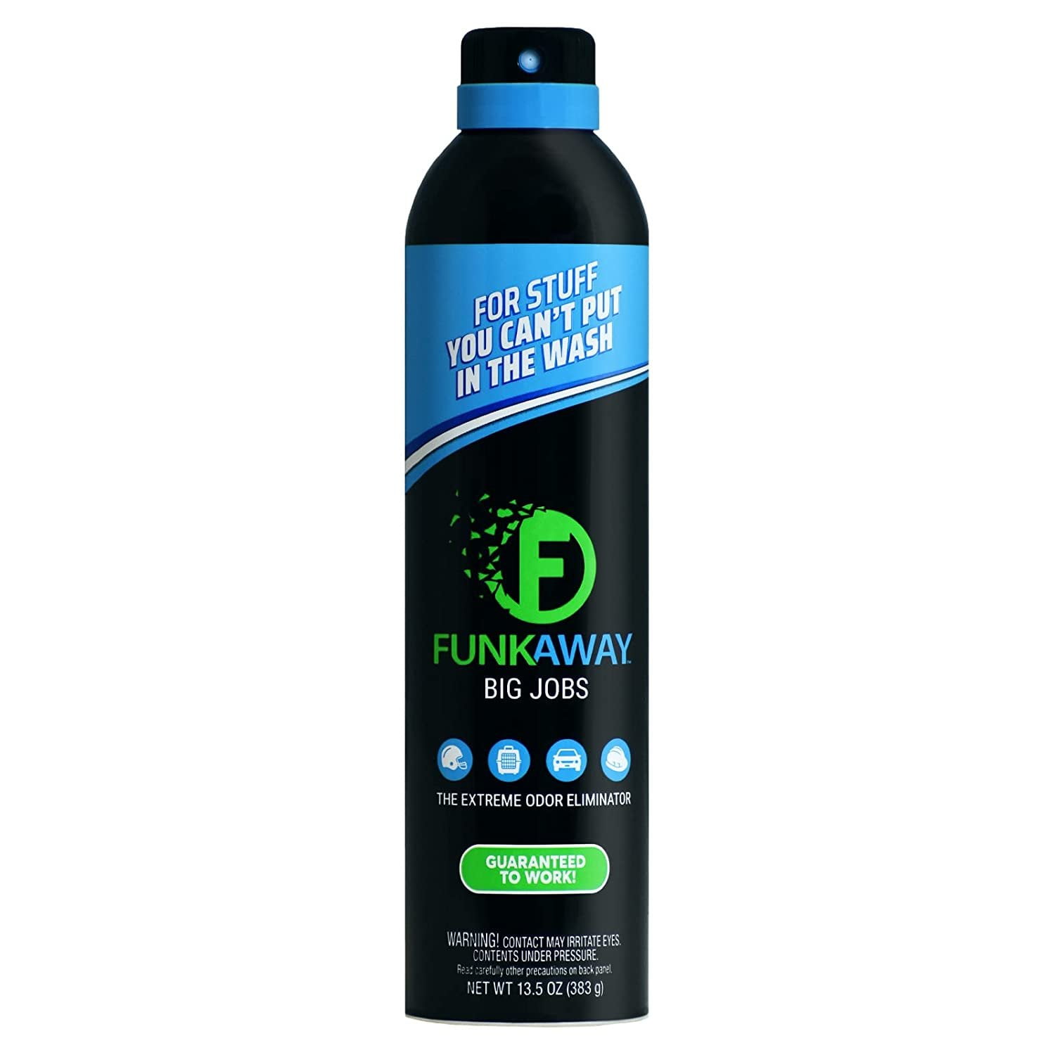 FunkAway Big Jobs Spray, 13.5 oz The Extreme Odor Eliminator Aerosol