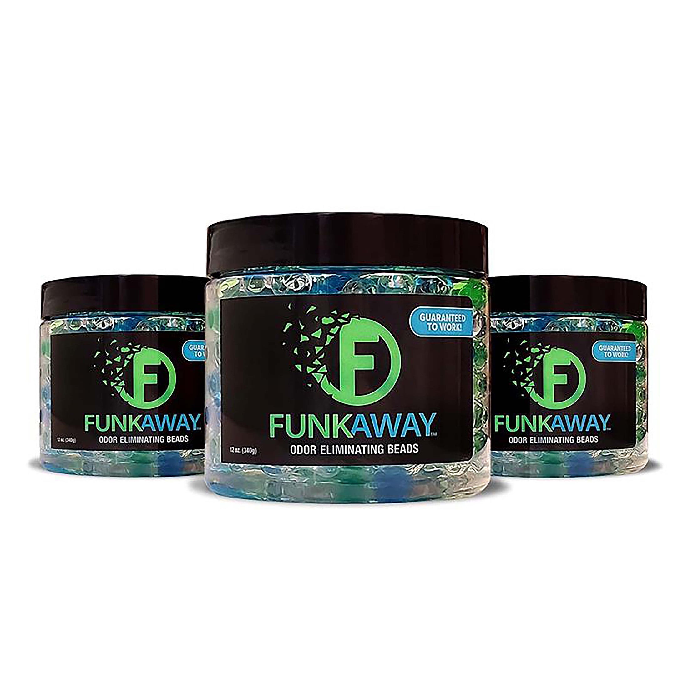 FunkAway Supercharged Odor Eliminating Beads, 3 Pack - Walmart.com