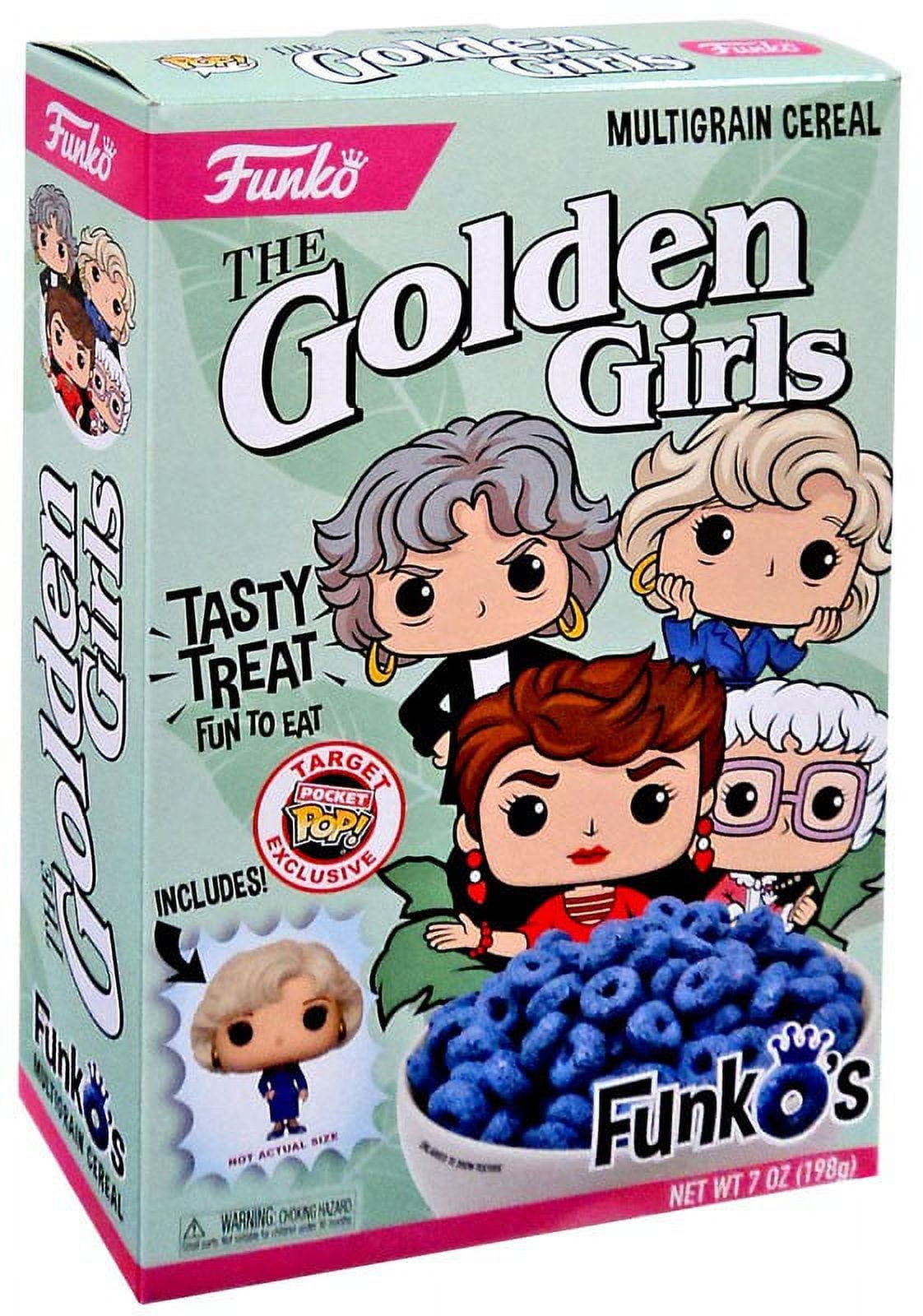 FunkO s Cereal Golden Girls Cereal w Figure Exclusive Walmart