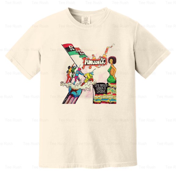 Funkadelic Parliament Funk Music George Clinton Band Fan, Comfort Color T-Shirt Unisex, up to 4XL