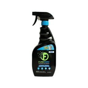 FunkAway Laundry Odor Eliminator & Stain Remover, Pretreat, Pre-Wash Deodorizer Spray for Sweat, Smoke & Pet Smells, 22 FL oz