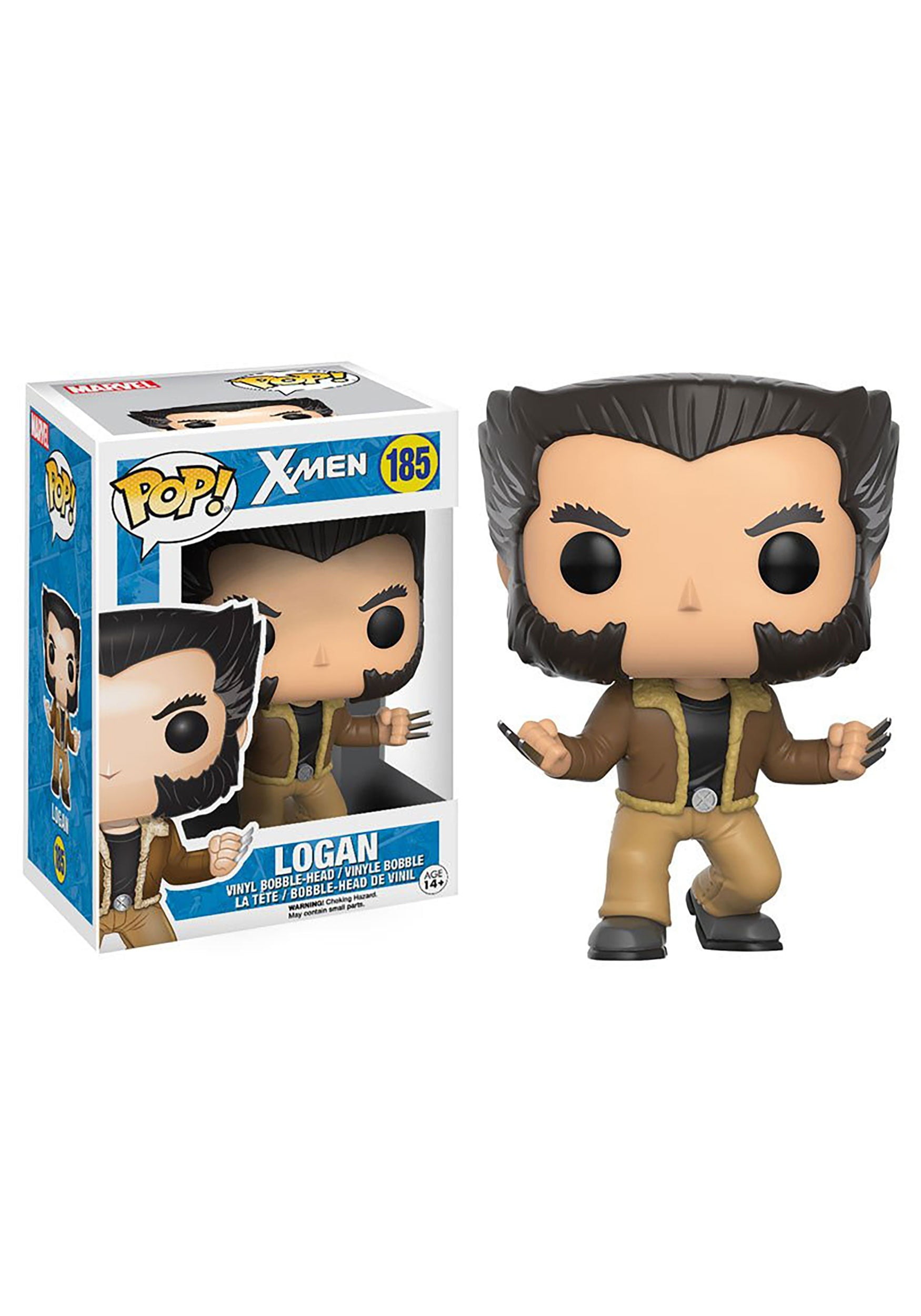 Funko 12458 Pop X-Men - Logan Figure\u0026#44; Figure - Walmart.com