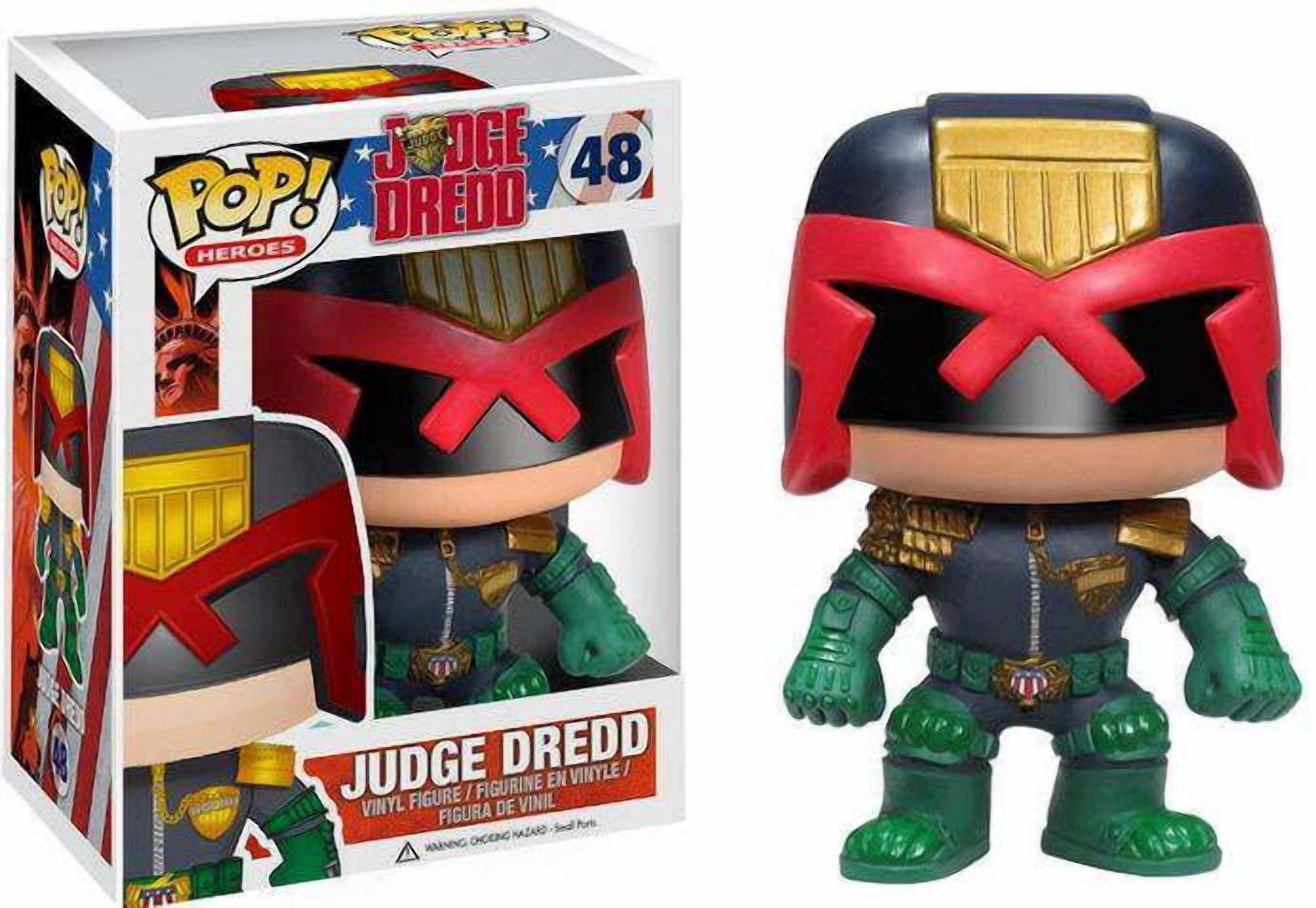 Funko 2000 AD Funko Pop Comic Heroes Vinyl Figure Judge Dredd 