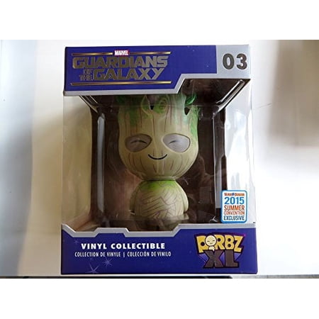 Funko 2015 Convention Exclusive Dorbz XL 6" Guardians Of The Galaxy Mossy Groot