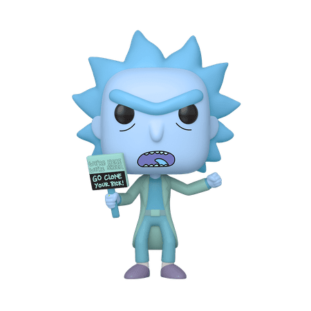 Funko - POP! Animation: Rick and Morty - Hologram Rick Clone