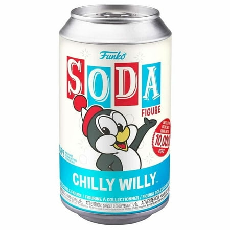 Funko Soda Chilly Willy Figure Cartoon Penguin Woody Woodpecker