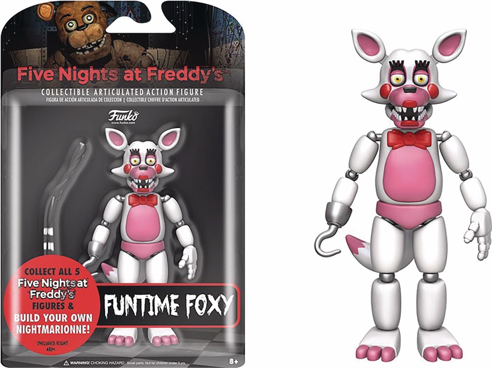 Funko Five Nights at Freddy's: Nightmare Foxy 5 Articulated Action Fi —  Sure Thing Toys