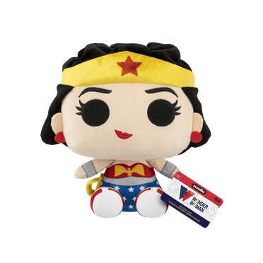 Funko 7" Collectible, 80th Anniversary Plush Wonder Woman Classic Vinyl Figure