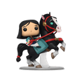 thumbnail image 1 of Funko 8.10 Inches Rides: Mulan - Mulan on Khan Vinyl Figure, 1 of 2