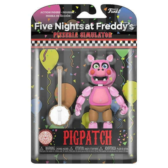 Funko Action Figure: FNAF Pizza Sim - Pigpatch (Translucent Glow)