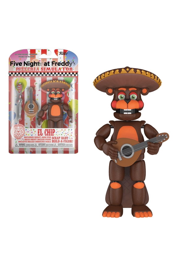 Action Figure: FNAF Pizza Simulator - El Chip