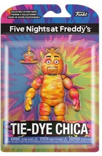 Funko Five Nights at Freddy's Collectibles: Tie-dye Chica Action Figure Toy,  FNAF Character - Walmart.com