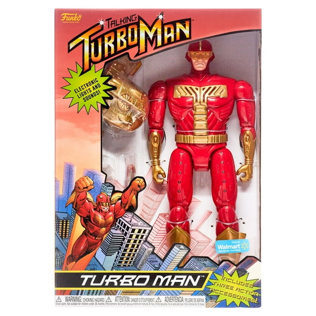 Funko Action Figure: Jingle All The Way - Turbo Man with Lights and Sounds