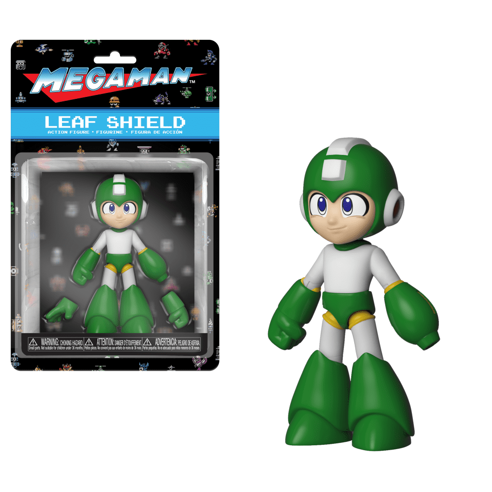 Funko Action Figure: Mega Man - Mega Man (Leaf Shield)