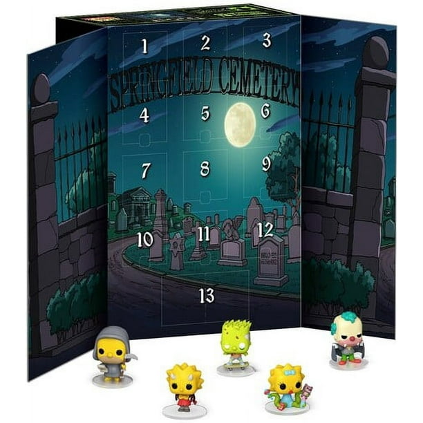FUNKO Advent Calendar 13 Day Spooky Countdown Simpsons Countdown W1