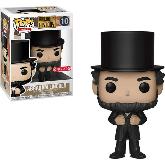 Funko American History POP! Icons Abraham Lincoln Exclusive Vinyl Figure #10