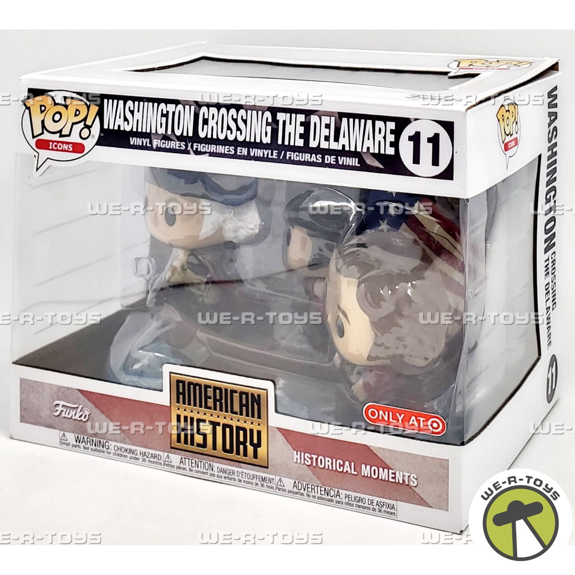 Funko POP! Icons: President Washington Crossing the Delaware Vinyl