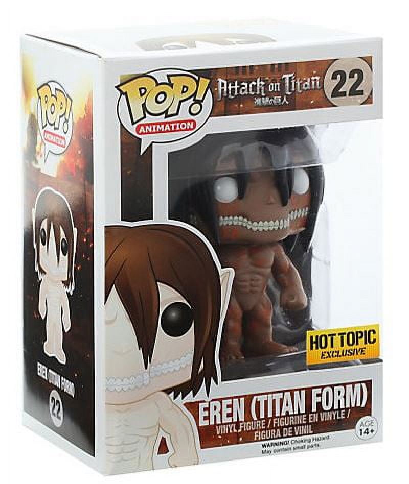 Funko Pop! Attack On Titan – Eren Jaeger, Figura De Vinilo De 9.5 Cm, Regalo Ideal Para Fans Del Anime, Colección Oficial