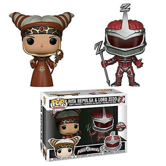 Funko BAM! Exclusive Power Ranger Pop! Vinyl 2 Pack - Rita Repulsa and Lord Zedd Booksamillion