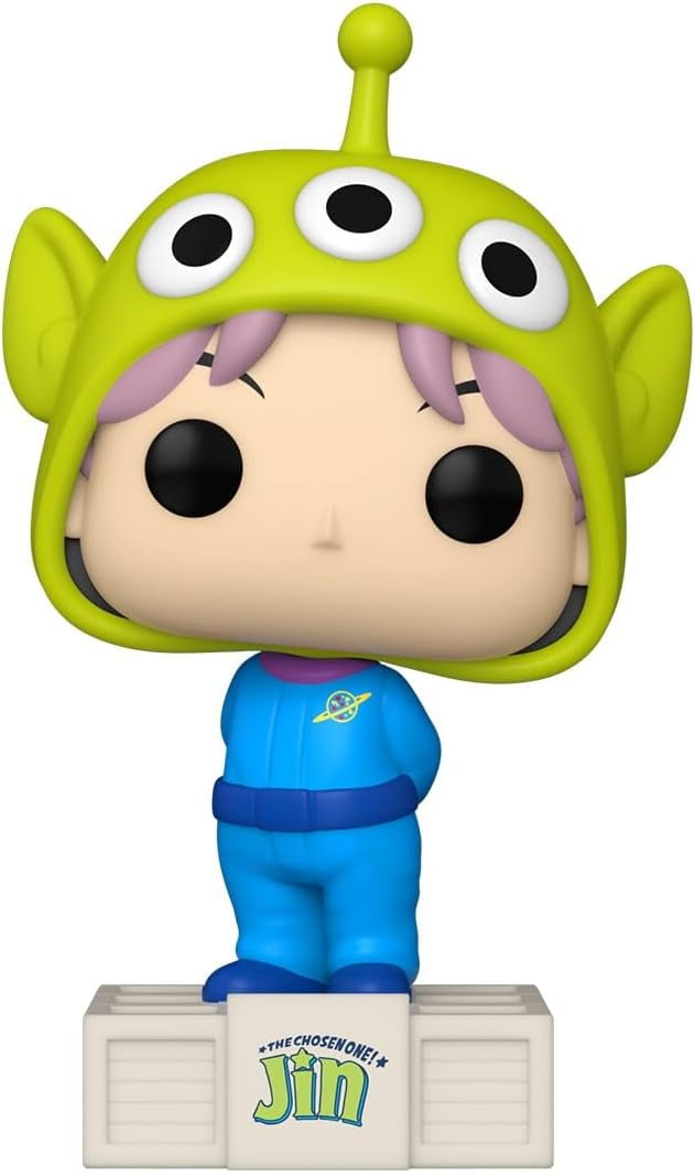 Funko BTS POP! Rocks Jin as Alien Vinyl Figure - Walmart.com
