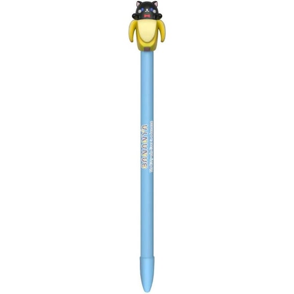 Funko Bananya Pen with Character Topper (Kuro Black Bananya)