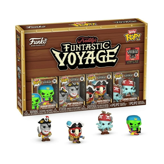 Funko Bitty Pop! 4-Pack: Freddy Funko - Freddy's Funtastic Voyage Limited Online Edition