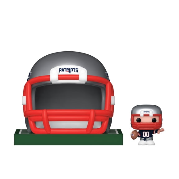 Funko Bitty POP Helmets: NFL - Patriots Collectible Vinyl Mini-Figure