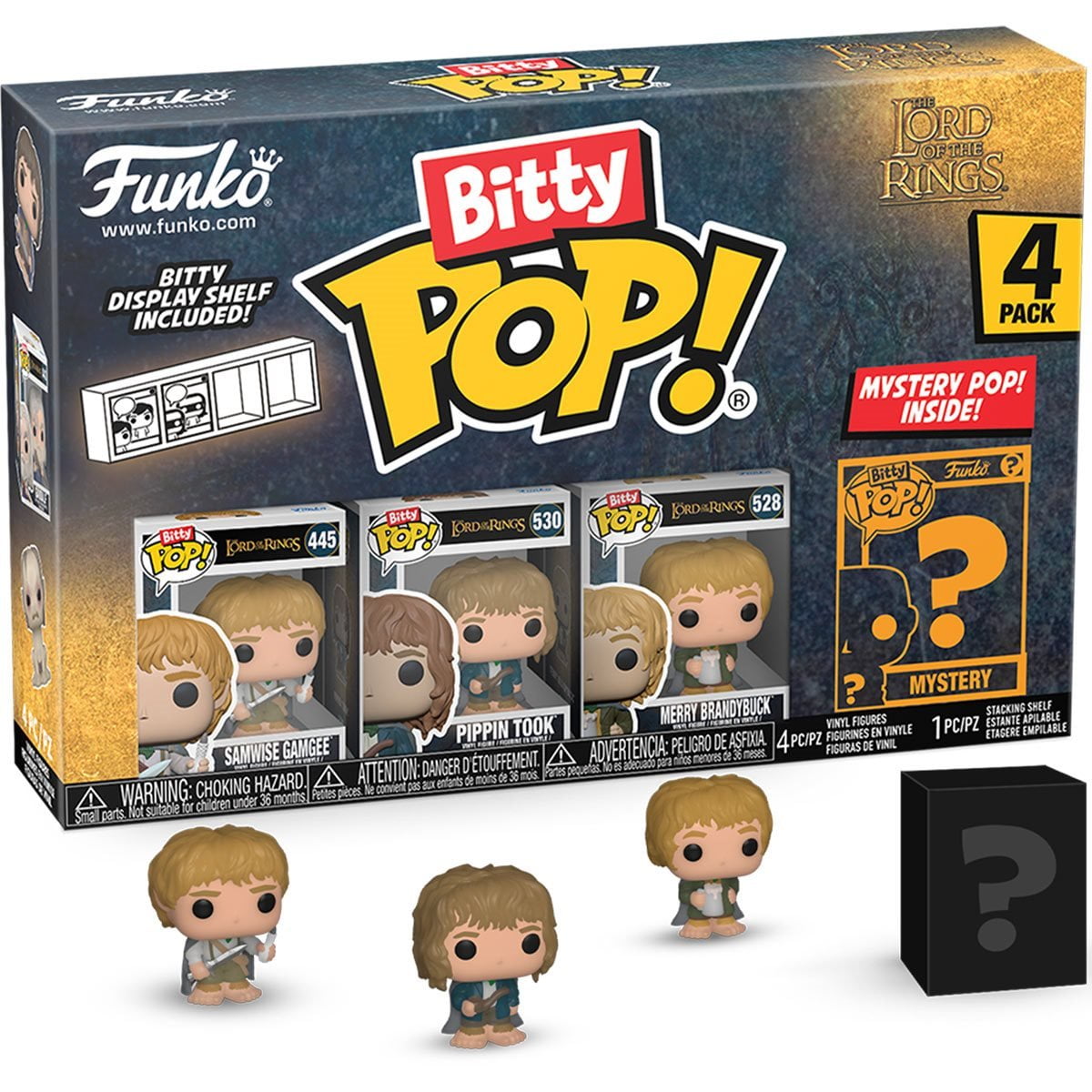 Funko Bitty Pop! ロード・オブ・ザ・リング 4個セット Funko Bitty POP: Lord Of The Rings - Samwise 4PK - Walmart.com