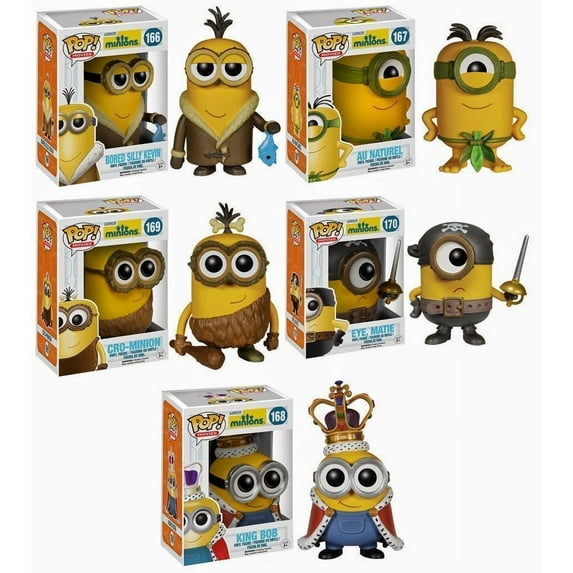Funko Bitty POP: Minions- Roller Skating Stuart 4PK