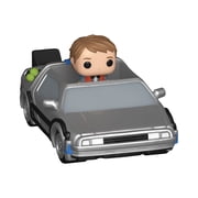 Funko Bitty POP! Ride Back to the Future - Marty McFly and Time Machine, Collectible Vinyl Figure