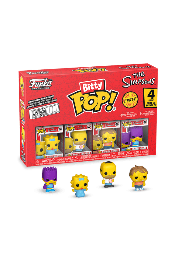 Bitty POP! 4-Pack: The Simpsons - Maggie Collectible Vinyl Mini-Figures