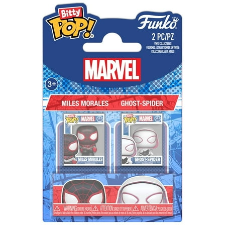 Funko Bitty POP: Spider-Man 2-Pack - Miles Morales & Gwen Stacy