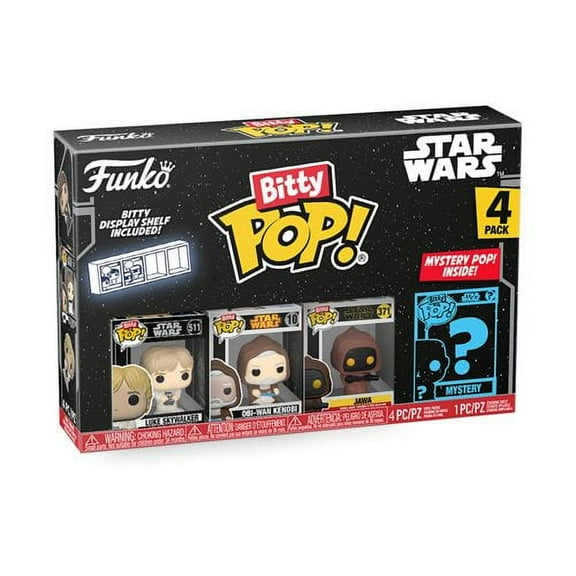 Funko Bitty POP! Star Wars: A New Hope - Luke Skywalker, Obi-Wan and Jawa