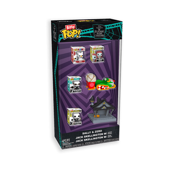 Funko Bitty POP! Starter Set: The Nightmare Before Christmas Collectible Vinyl Mini-Figures