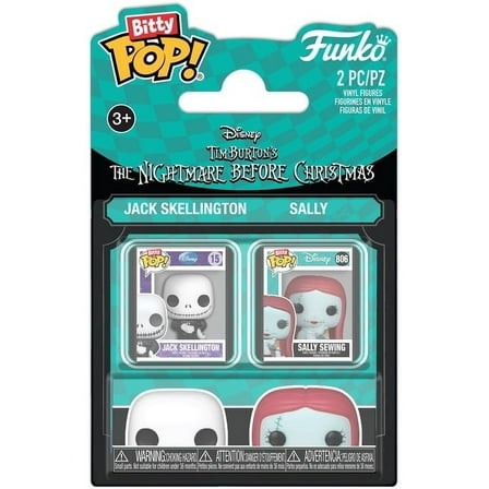Funko Bitty POP!: The Nightmare Before Christmas 2-Pack - Jack & Sally