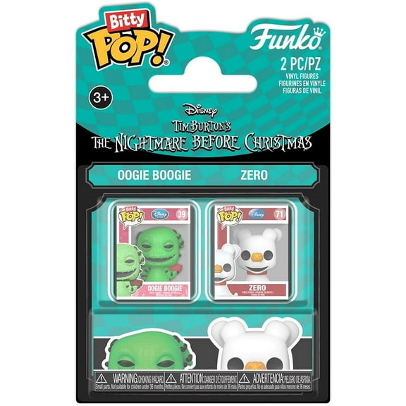 Funko Bitty POP!: The Nightmare Before Christmas 2-Pack - Oogie & Zero