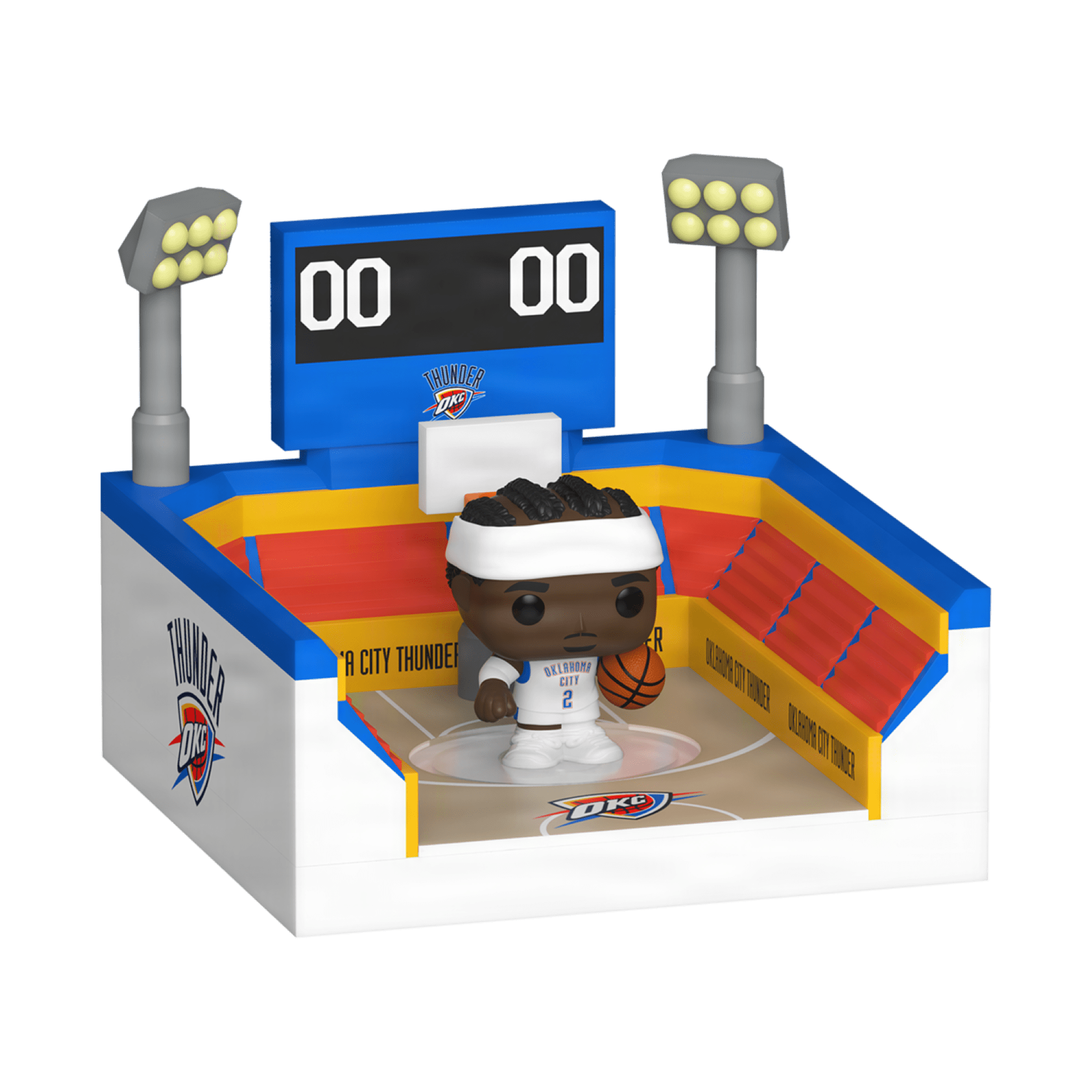 Funko Bitty POP Town: NBA Arena- OKC Thunder with Shai Gilgeous