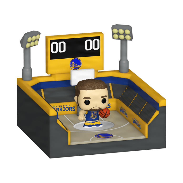 Funko Bitty POP Town: NBA Arena- Warriors with Steph Curry, Vinyl