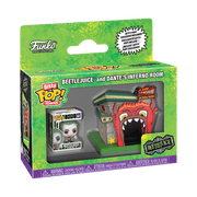 Funko Bitty POP! Town: Beetlejuice - Dante's Inferno Room with Beetlejuice Collectible Vinyl Mini-Figure