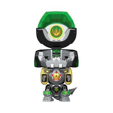 Funko Bitty Pop Bots: Power Rangers Dragon Zord Bot with Green Ranger Collectible Vinyl Figure