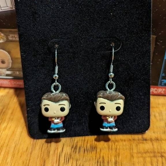 Funko Bitty Pop Friends TV show Joey Tribbiani #265 Earrings