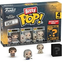 Funko Bitty Pop! The Lord of the Rings Vinyl Figures, 4 Count