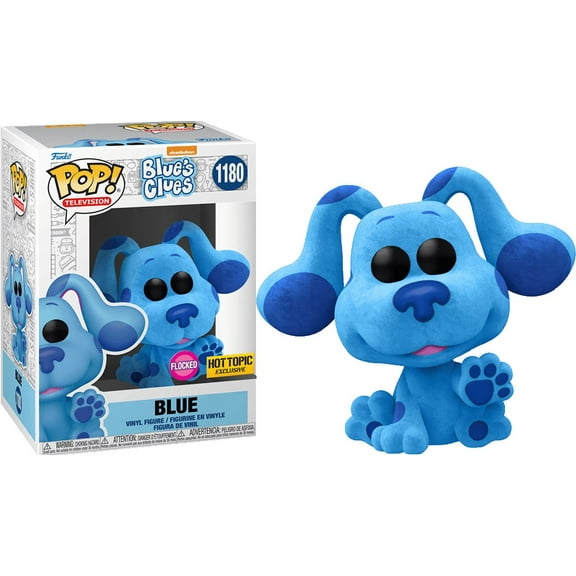 Funko Blue's Clues POP! Animation Blue Vinyl Figure (Flocked)