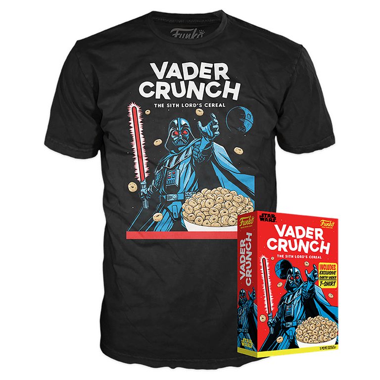 Funko Boxed Tee: Star Wars - Vader Crunch - Walmart Exclusive