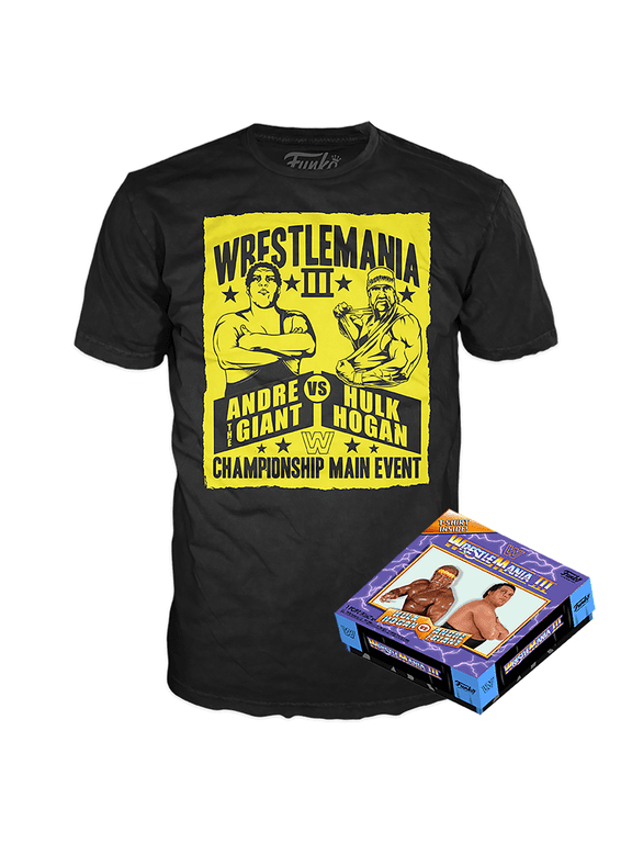 Boxed Tee: WrestleMania III - Extra Large - Walmart Exclusive