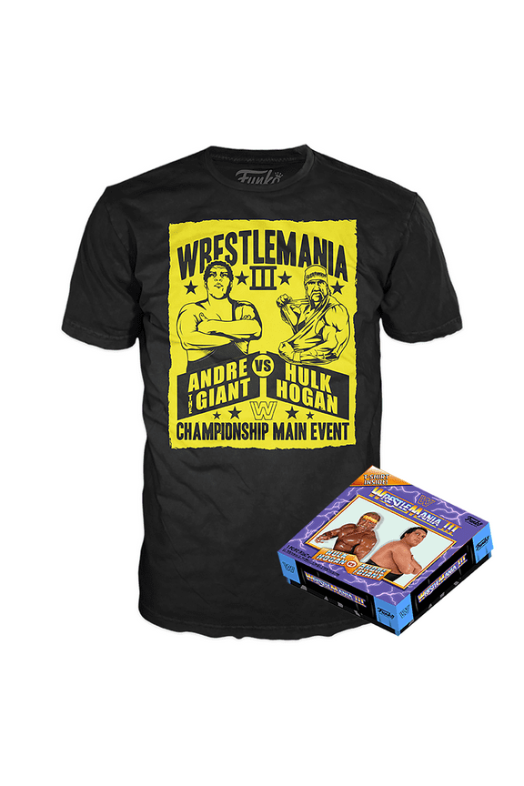 Boxed Tee: WrestleMania III - Extra Large - Walmart Exclusive
