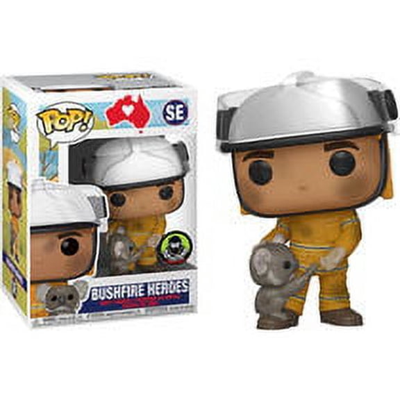 Funko Bushfire Heroes Firefighter Vinyl Figure