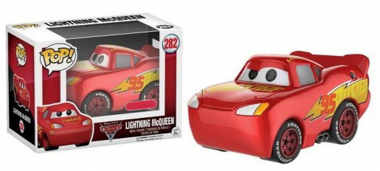 Funko Collectible Vinyl Figure, Cars 3 Lightning McQueen, 3.75