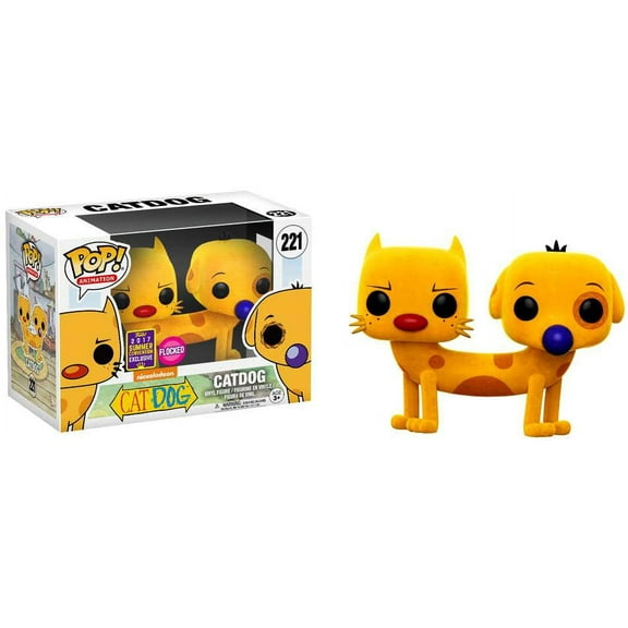 Funko Collectible Vinyl Figure, Catdog Flocked, 4"
